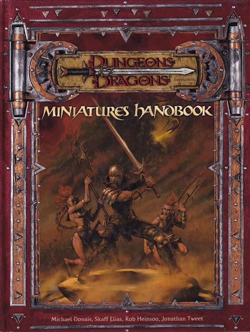 D&D 3.5 - Miniatures handbook (Genbrug)